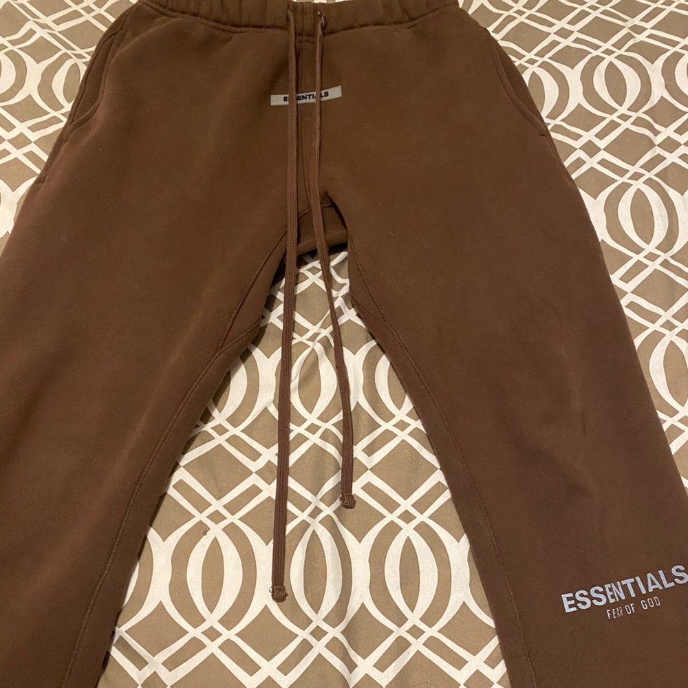 Essentials brown sweatpants